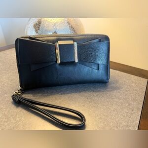 Betsey Johnson Bow Wristlet